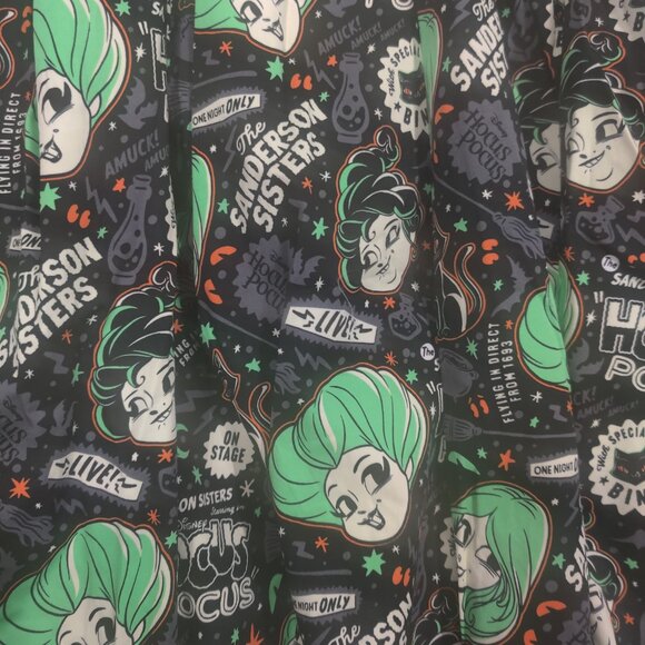 Disney  Dress Shoppe Hocus Pocus collection  dress  with cape size XL New - Picture 3 of 6